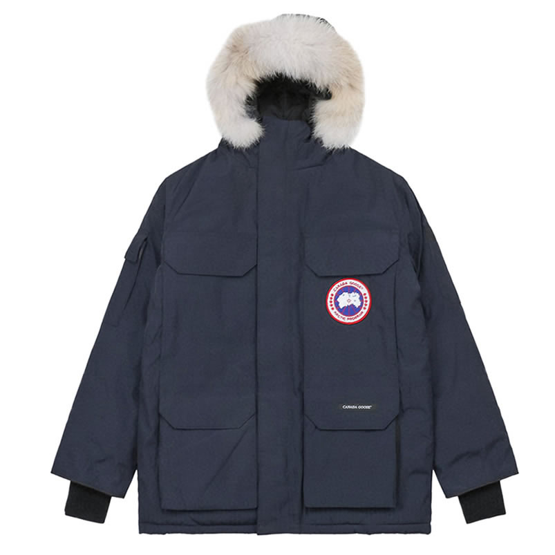 08 Canada Goose 19fw Expedition 4660ma Down Jacket Coat Navy Blue (1) - newkick.app