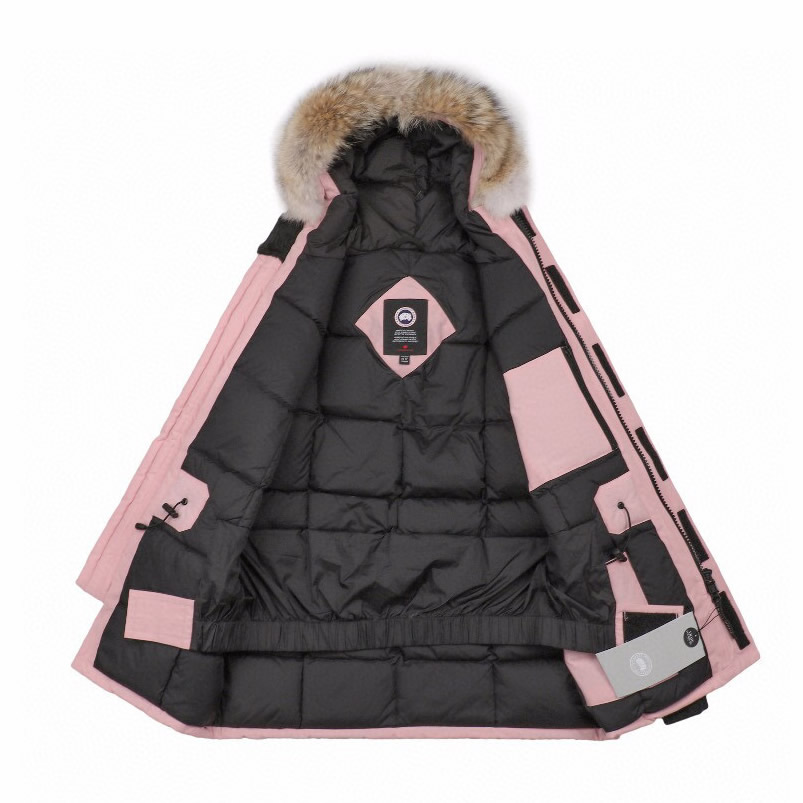 08 Canada Goose 19fw Expedition 4660ma Down Jacket Coat Pink (3) - newkick.app