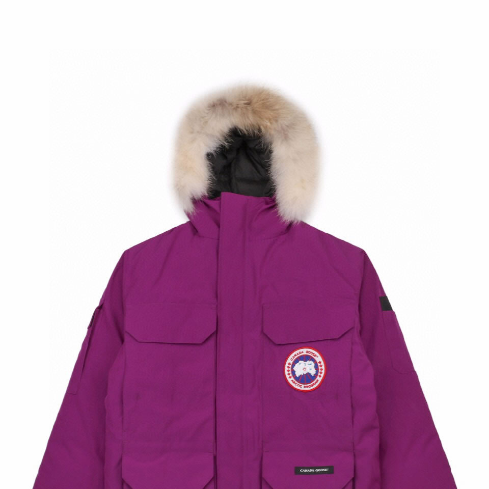 08 Canada Goose 19fw Expedition 4660ma Down Jacket Coat Purple (4) - newkick.app