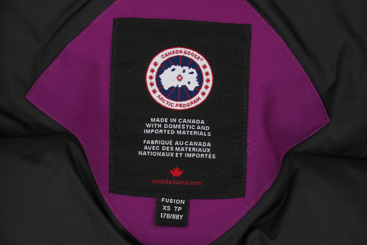 08 Canada Goose 19fw Expedition 4660ma Down Jacket Coat Purple (8) - newkick.app