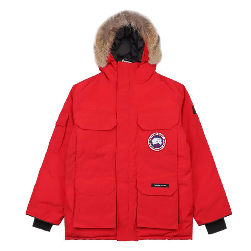 08 Canada Goose 19fw Expedition 4660ma Down Jacket Coat Red (1) - newkick.app