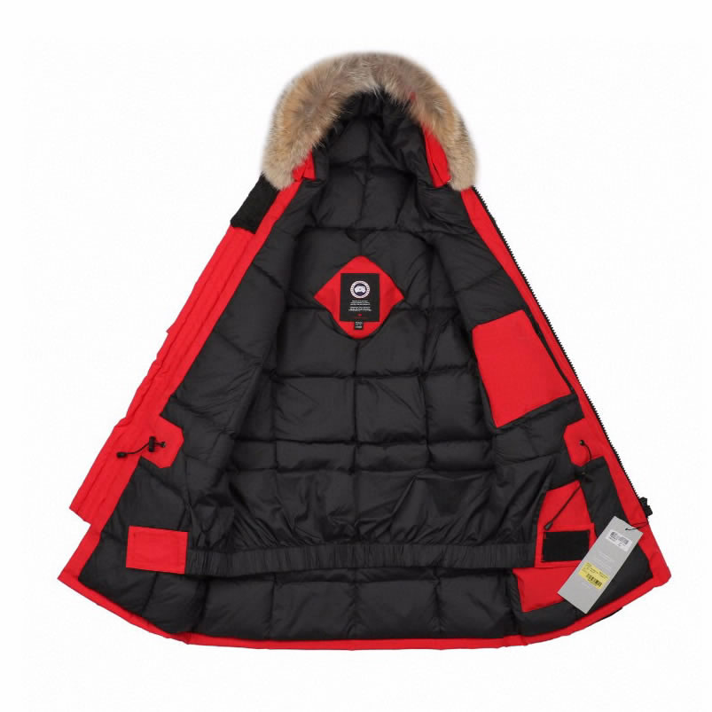 08 Canada Goose 19fw Expedition 4660ma Down Jacket Coat Red (3) - newkick.app