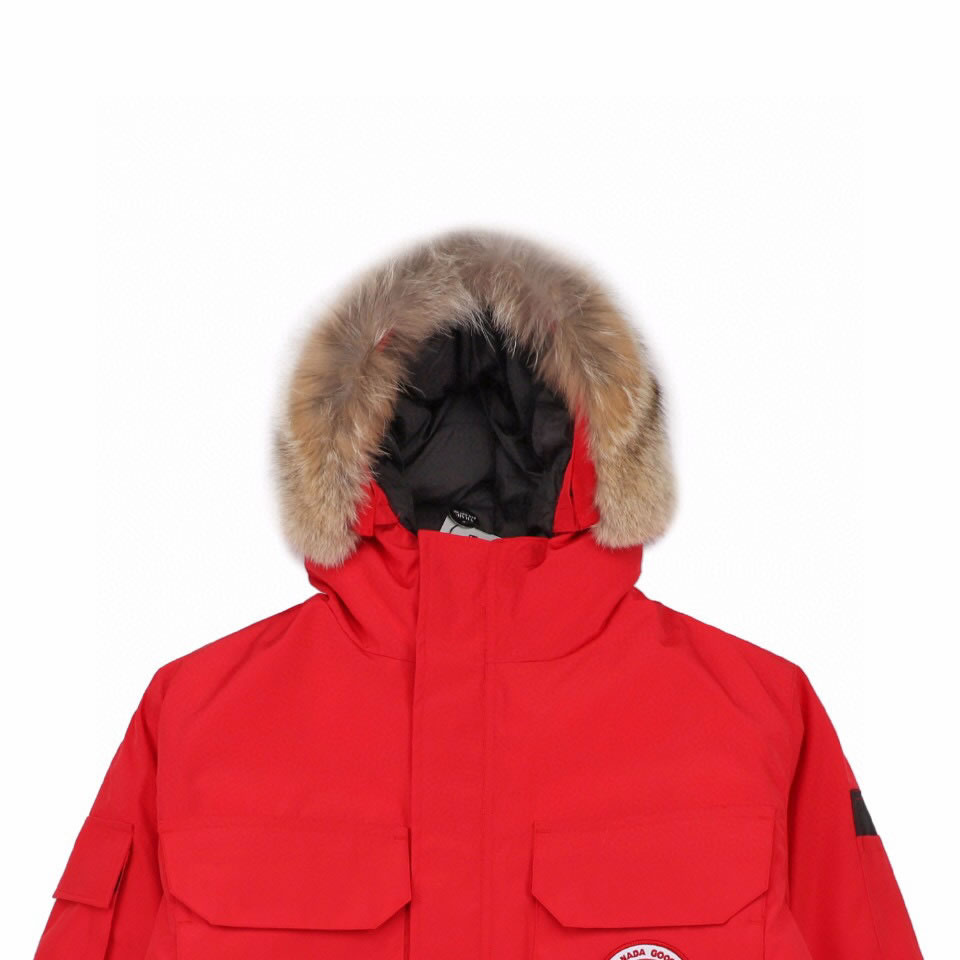 08 Canada Goose 19fw Expedition 4660ma Down Jacket Coat Red (4) - newkick.app