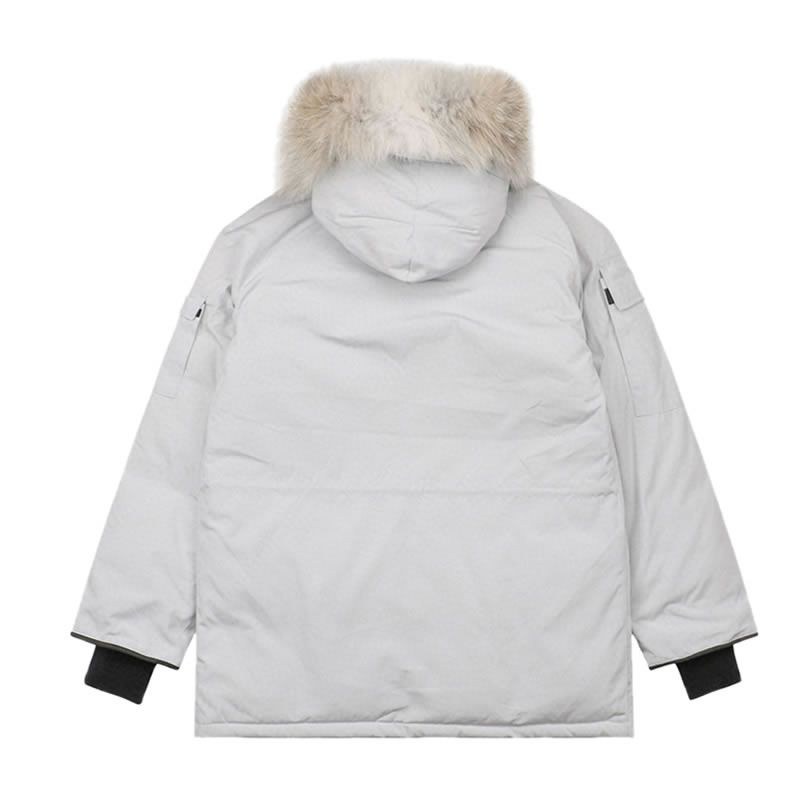 08 Canada Goose 19fw Expedition 4660ma Down Jacket Coat Silver White (2) - newkick.app