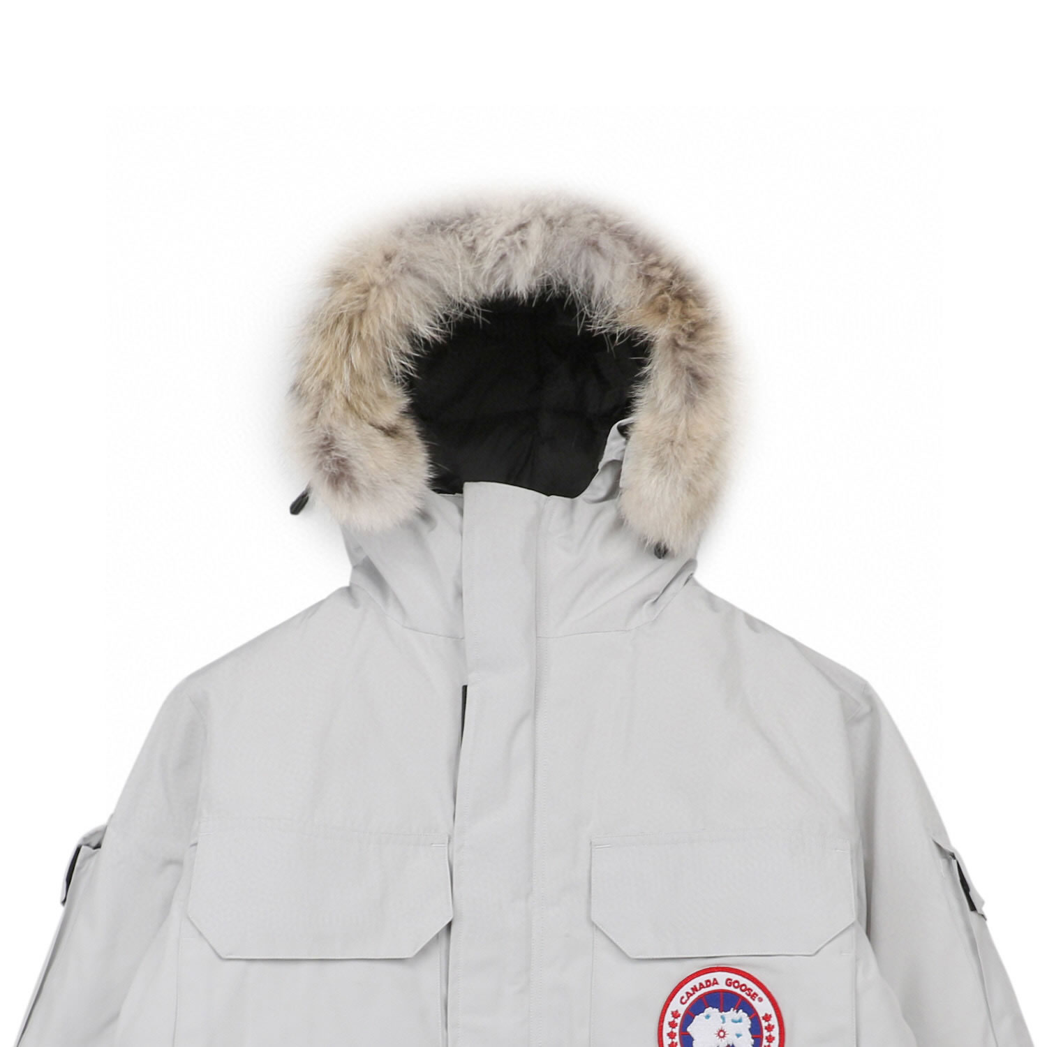 08 Canada Goose 19fw Expedition 4660ma Down Jacket Coat Silver White (5) - newkick.app