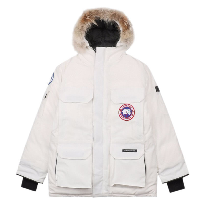 08 Canada Goose 19fw Expedition 4660ma Down Jacket Coat White (1) - newkick.app