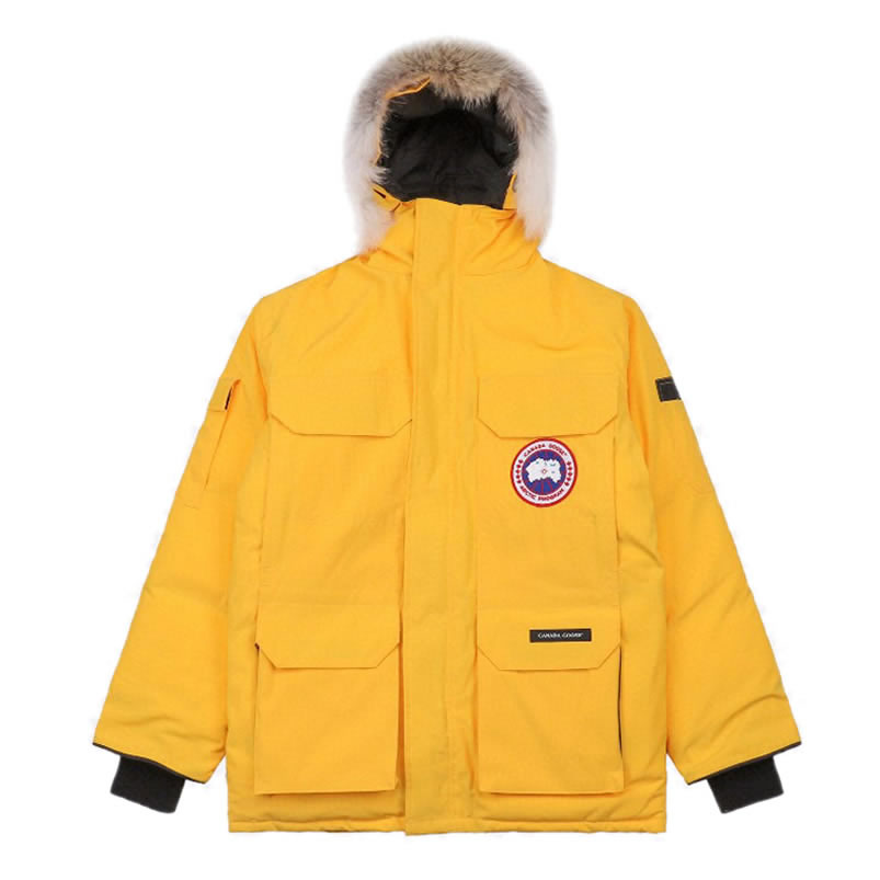 08 Canada Goose 19fw Expedition 4660ma Down Jacket Coat Yellow (1) - newkick.app