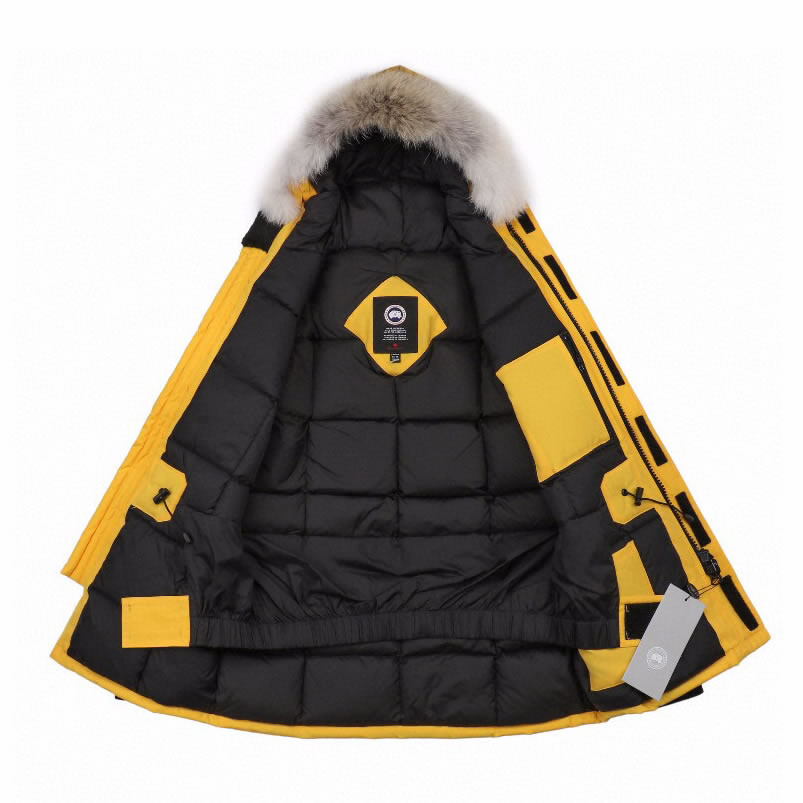 08 Canada Goose 19fw Expedition 4660ma Down Jacket Coat Yellow (3) - newkick.app