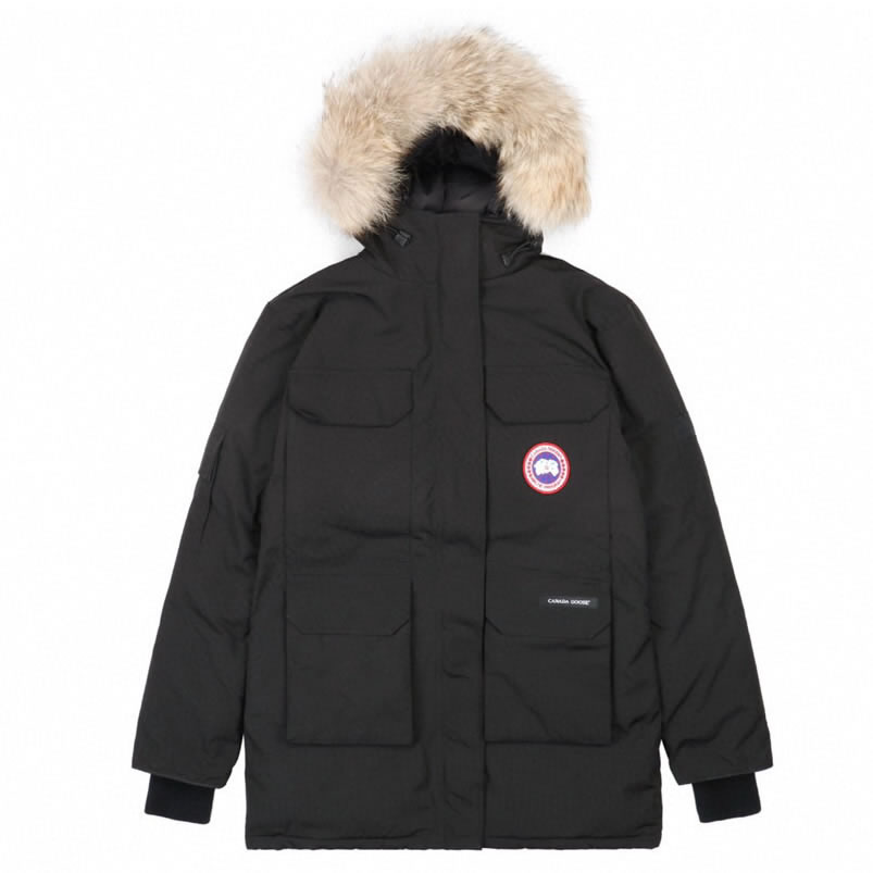 09 Canada Goose 19fw Expedition 4660la Down Jacket Coat Black (1) - newkick.app