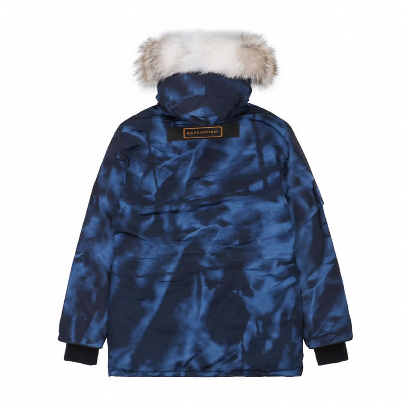 09 Canada Goose 19fw Expedition 4660la Down Jacket Coat Camouflage Blue (2) - newkick.app