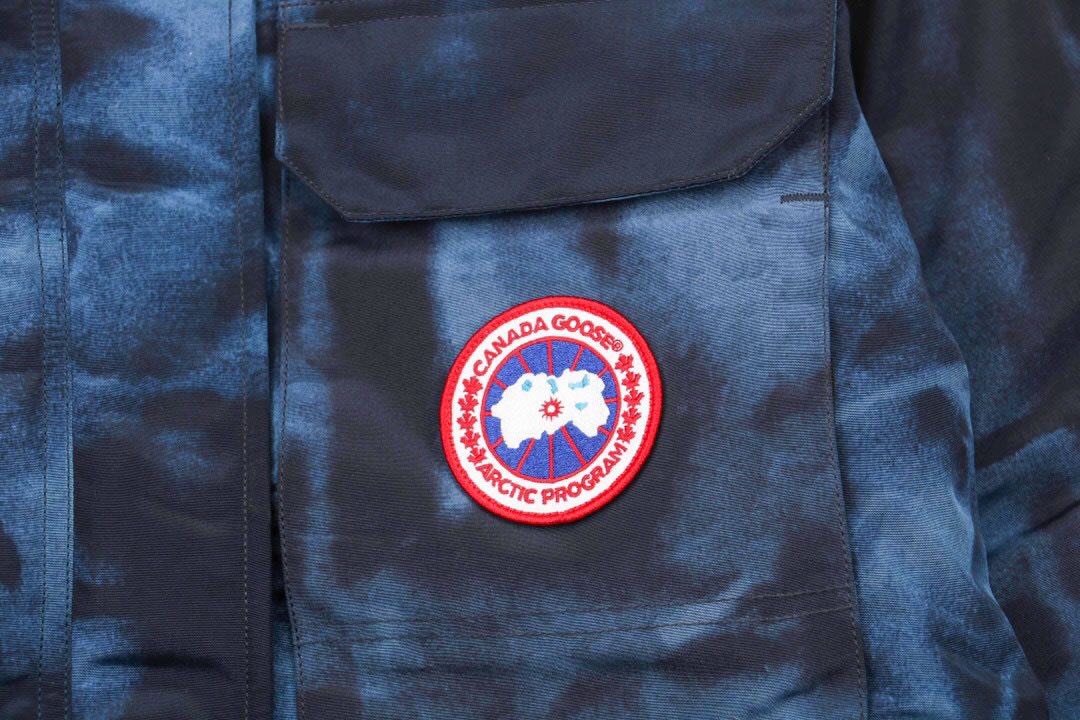 09 Canada Goose 19fw Expedition 4660la Down Jacket Coat Camouflage Blue (8) - newkick.app