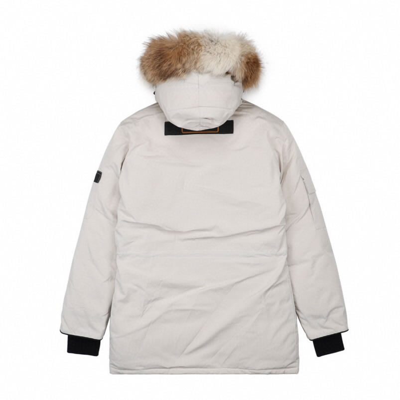 09 Canada Goose 19fw Expedition 4660la Down Jacket Coat Cream White (2) - newkick.app