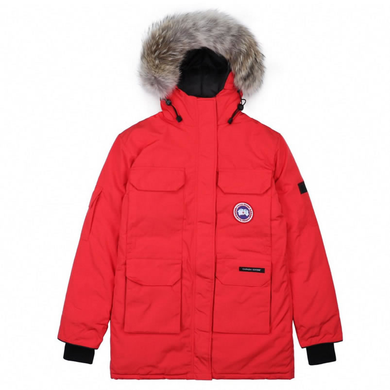 09 Canada Goose 19fw Expedition 4660la Down Jacket Coat Red (1) - newkick.app