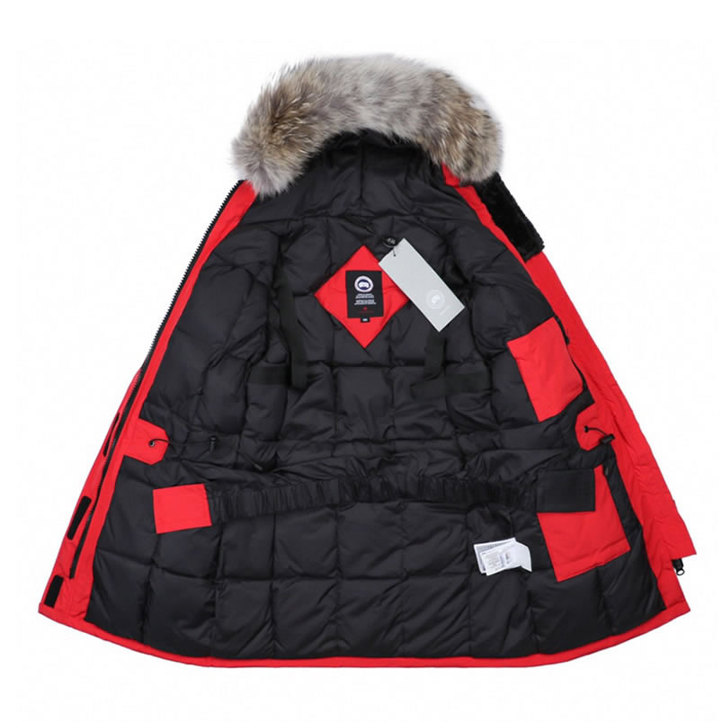 09 Canada Goose 19fw Expedition 4660la Down Jacket Coat Red (3) - newkick.app