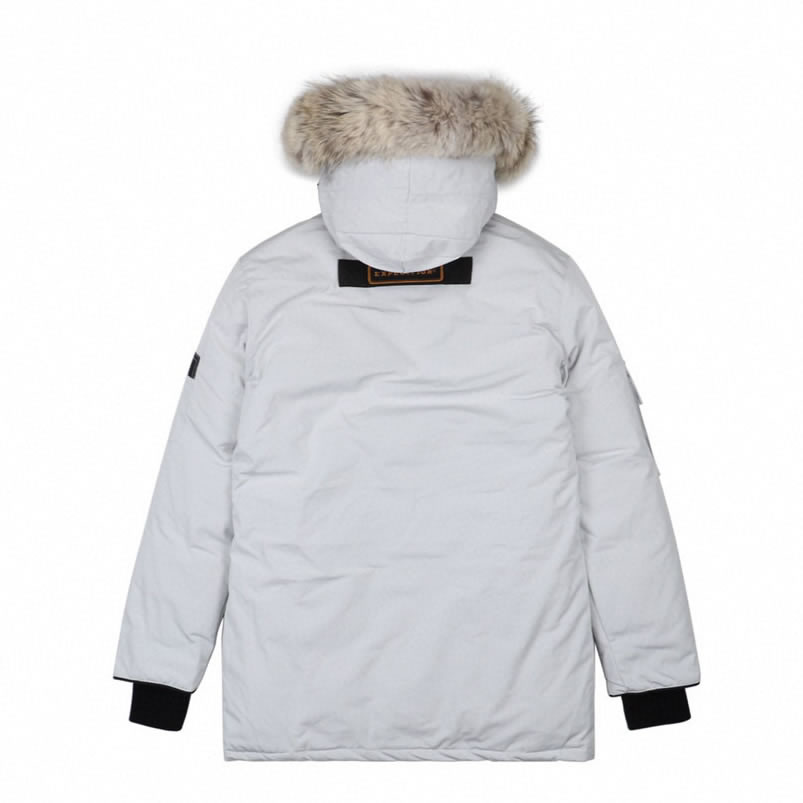 09 Canada Goose 19fw Expedition 4660la Down Jacket Coat Silver White (2) - newkick.app