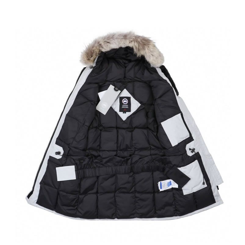 09 Canada Goose 19fw Expedition 4660la Down Jacket Coat Silver White (3) - newkick.app