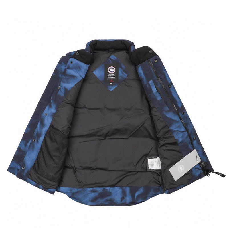 Canada Goose 4154m Freestyle Crew Vest Camouflage Blue (3) - newkick.app