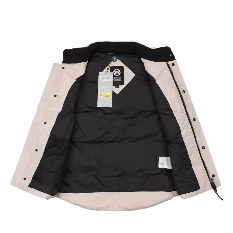 Canada Goose 4154m Freestyle Crew Vest Cream White (3) - newkick.app