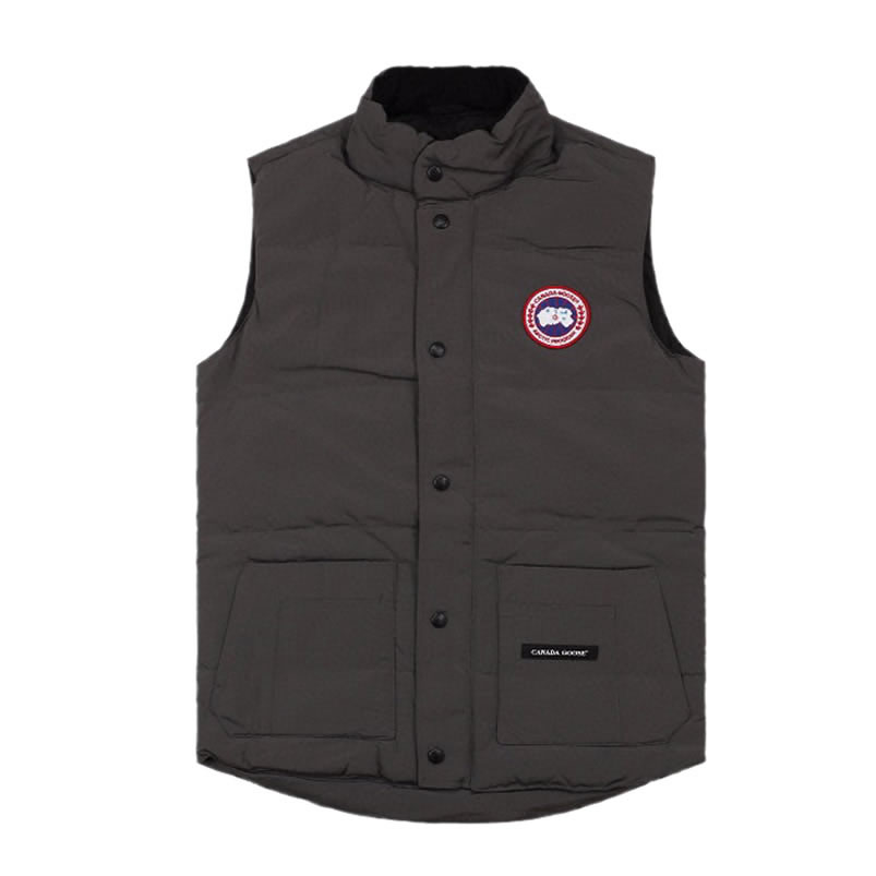 Canada Goose 4154m Freestyle Crew Vest Dark Gray (1) - newkick.app