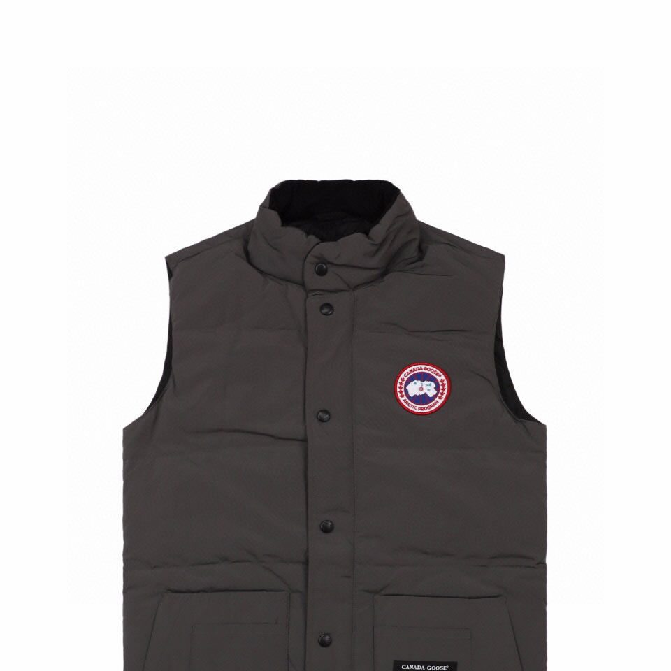 Canada Goose 4154m Freestyle Crew Vest Dark Gray (4) - newkick.app