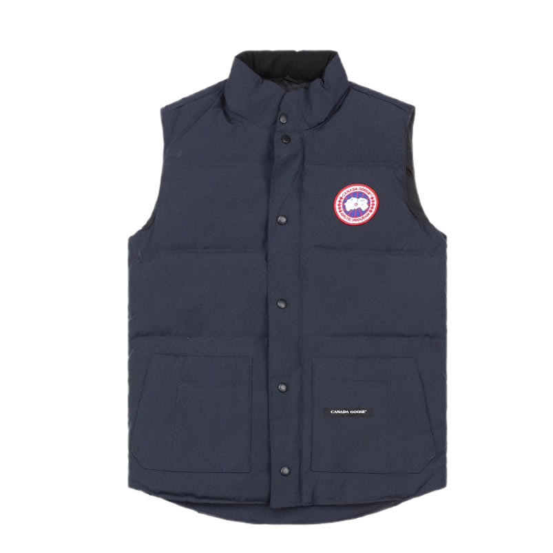 Canada Goose 4154m Freestyle Crew Vest Navy Blue (1) - newkick.app