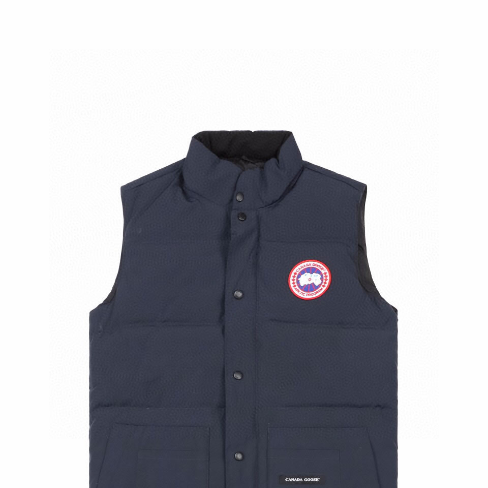 Canada Goose 4154m Freestyle Crew Vest Navy Blue (4) - newkick.app