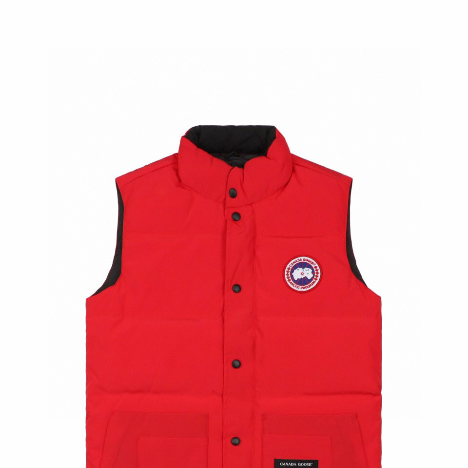 Canada Goose 4154m Freestyle Crew Vest Red (4) - newkick.app