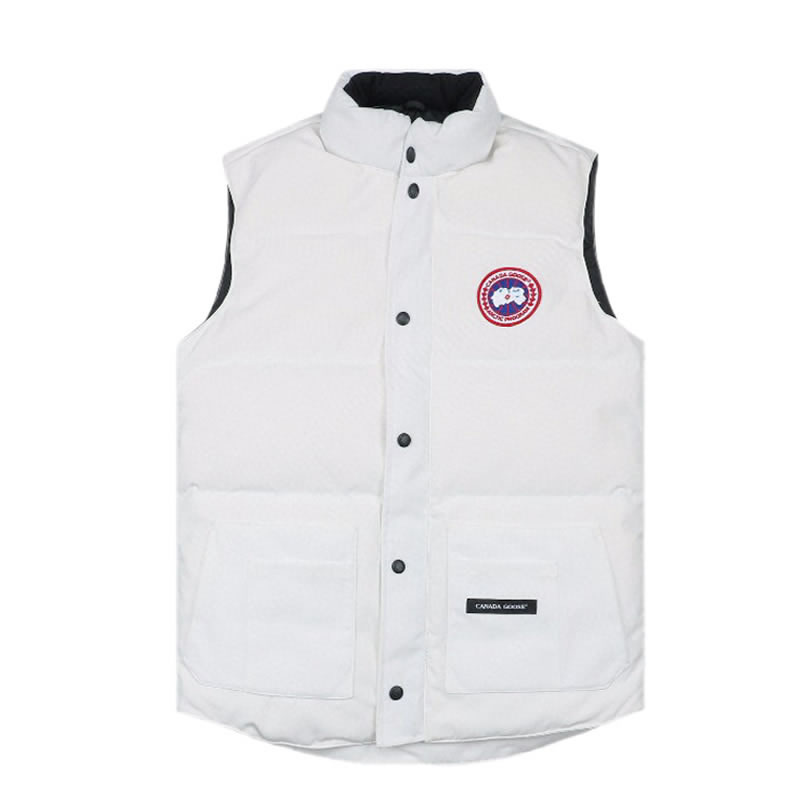 Canada Goose 4154m Freestyle Crew Vest White (1) - newkick.app