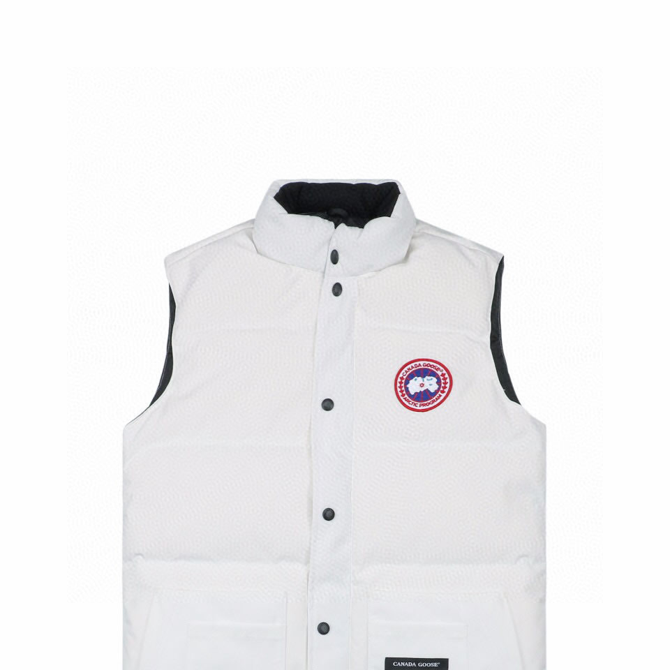 Canada Goose 4154m Freestyle Crew Vest White (4) - newkick.app