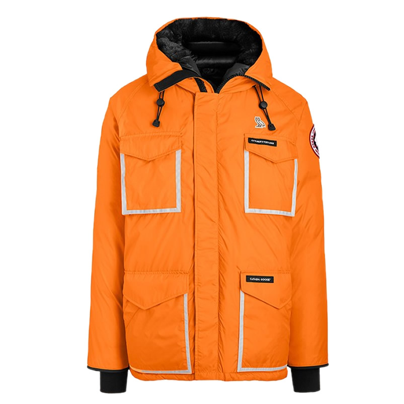 Canada Goose Constable Park Ovo Down Jacket Coat Orange (1) - newkick.app