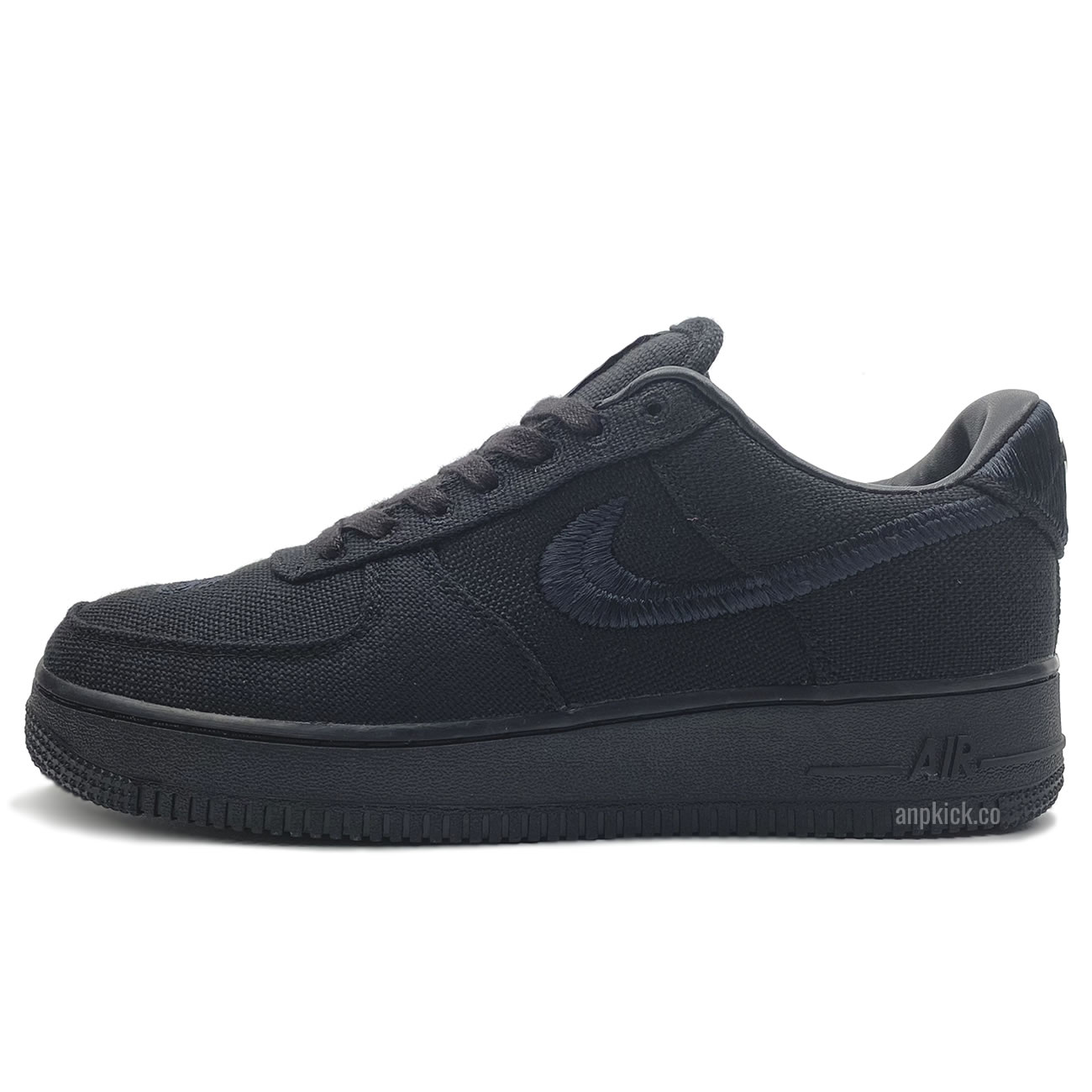 Stussy Nike Air Force 1 Low Black Cz9084 001 Release Date (1) - newkick.app