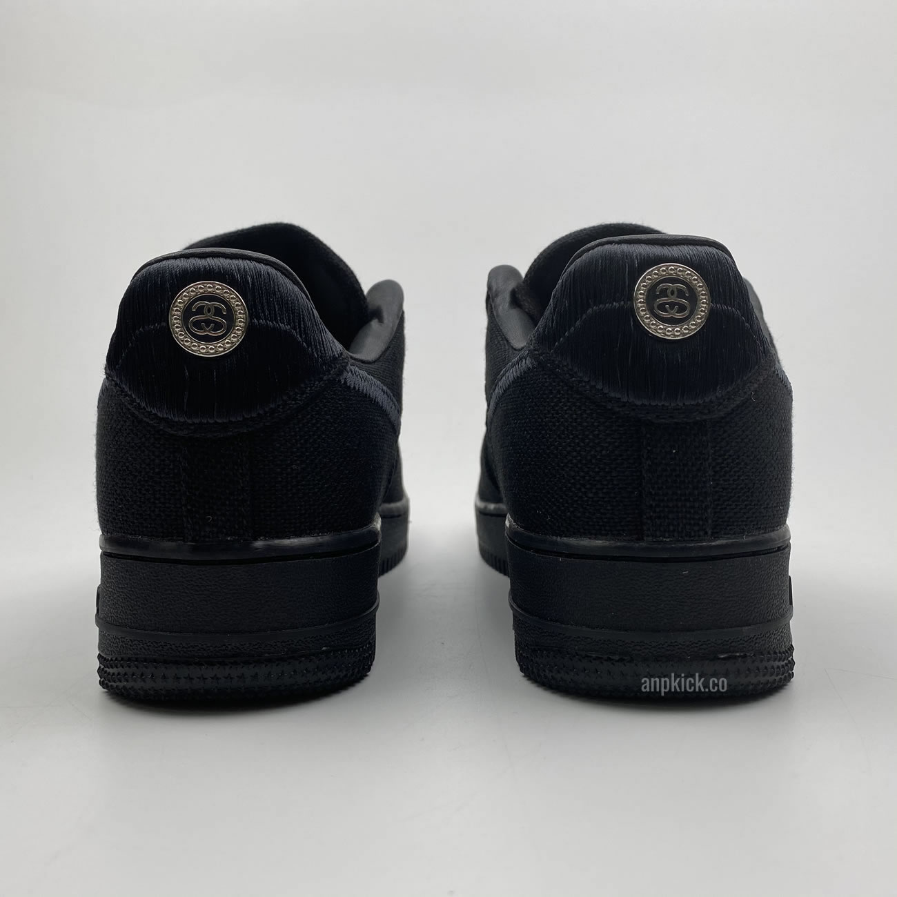 Stussy Nike Air Force 1 Low Black Cz9084 001 Release Date (3) - newkick.app