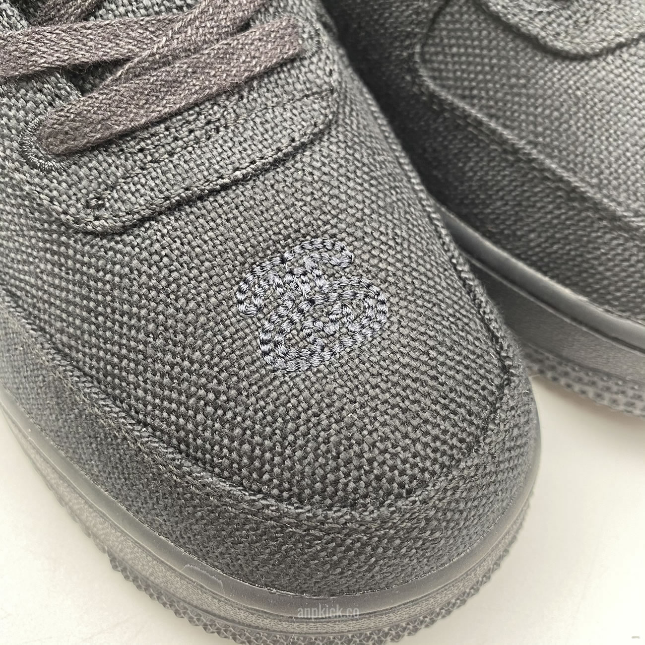 Stussy Nike Air Force 1 Low Black Cz9084 001 Release Date (4) - newkick.app