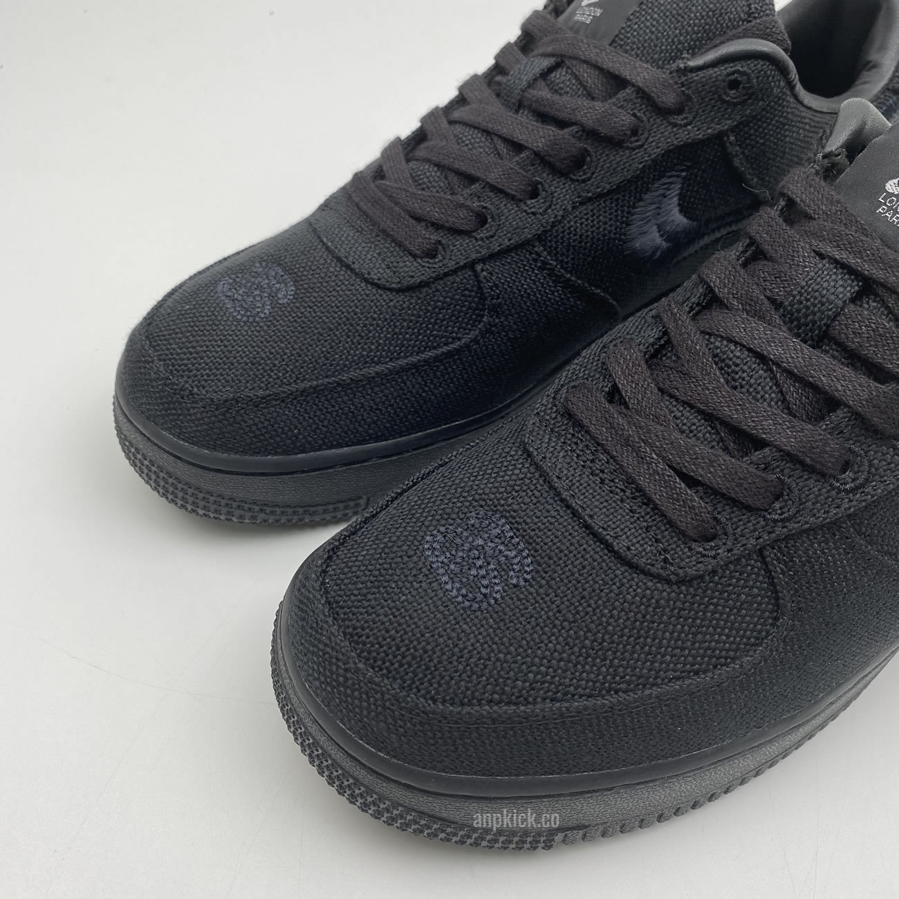 Stussy Nike Air Force 1 Low Black Cz9084 001 Release Date (6) - newkick.app