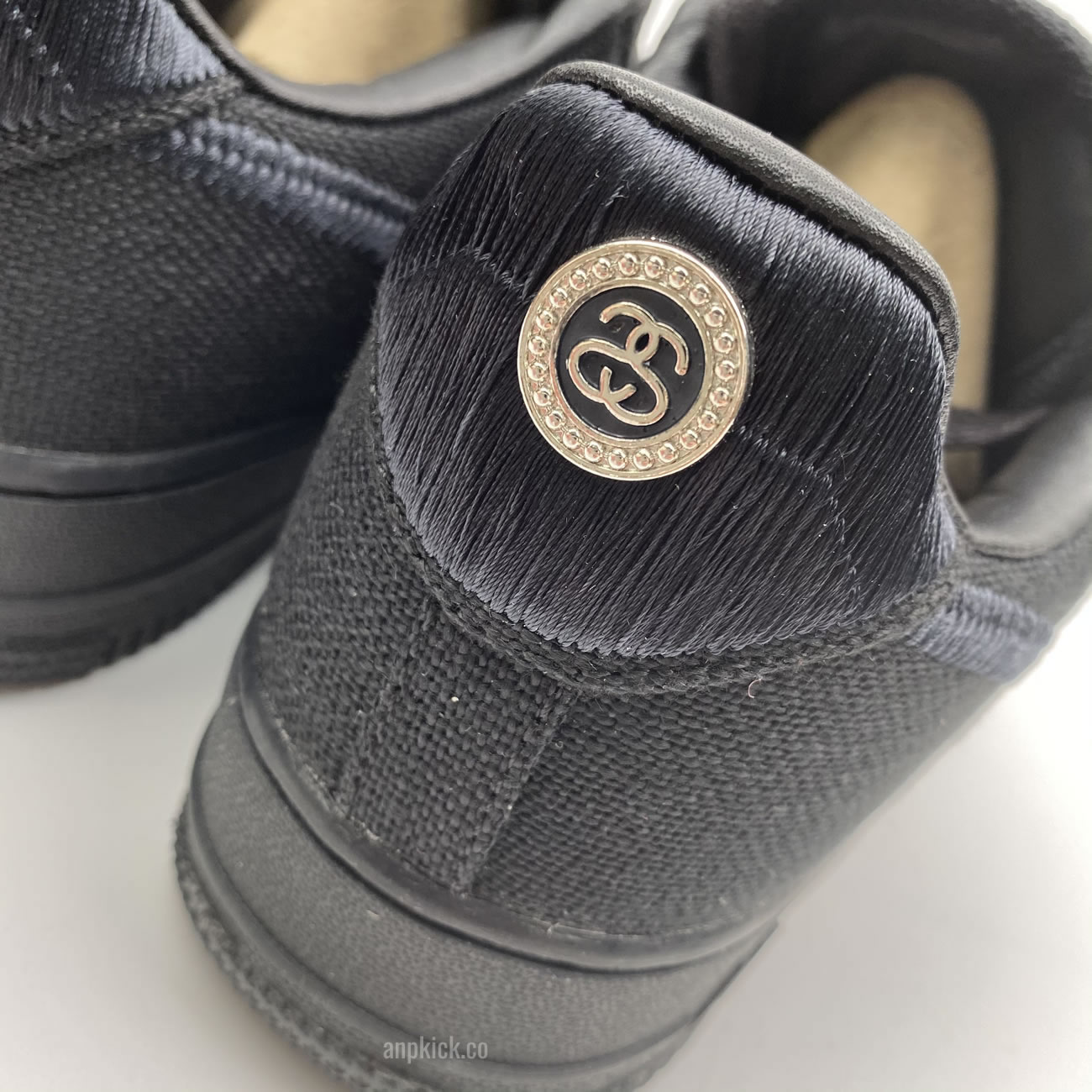 Stussy Nike Air Force 1 Low Black Cz9084 001 Release Date (7) - newkick.app