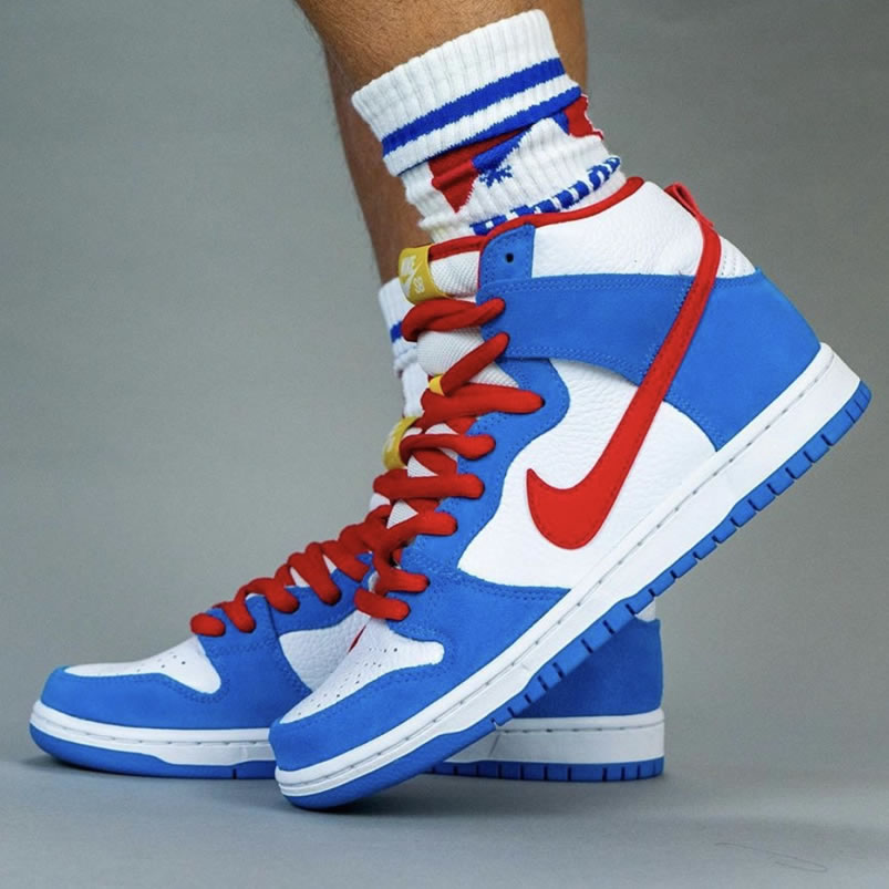 Nike Sb Dunk High Doraemon New Release Date On Feet Ci2692 400 (1) - newkick.app