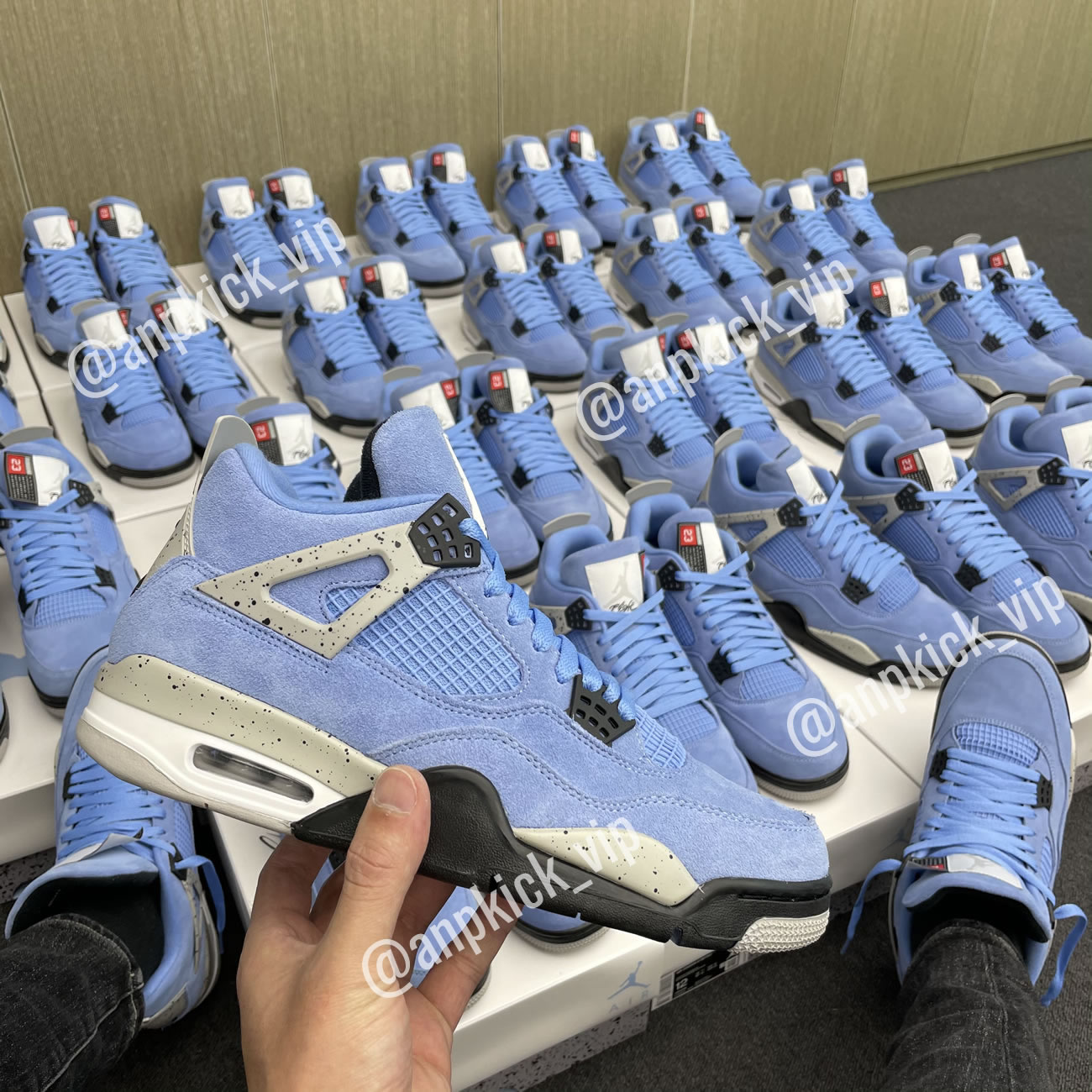 Air Jordan 4 University Blue Unc Anpkick Ct8527 400 (1) - newkick.app