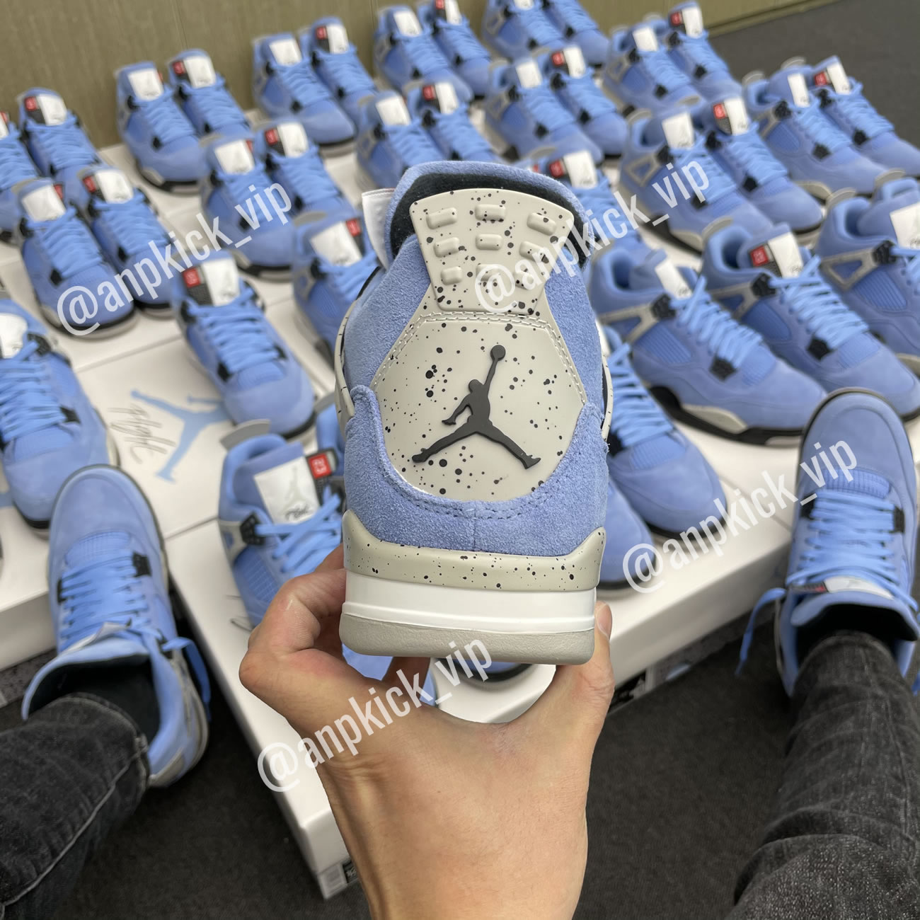 Air Jordan 4 University Blue Unc Anpkick Ct8527 400 (3) - newkick.app