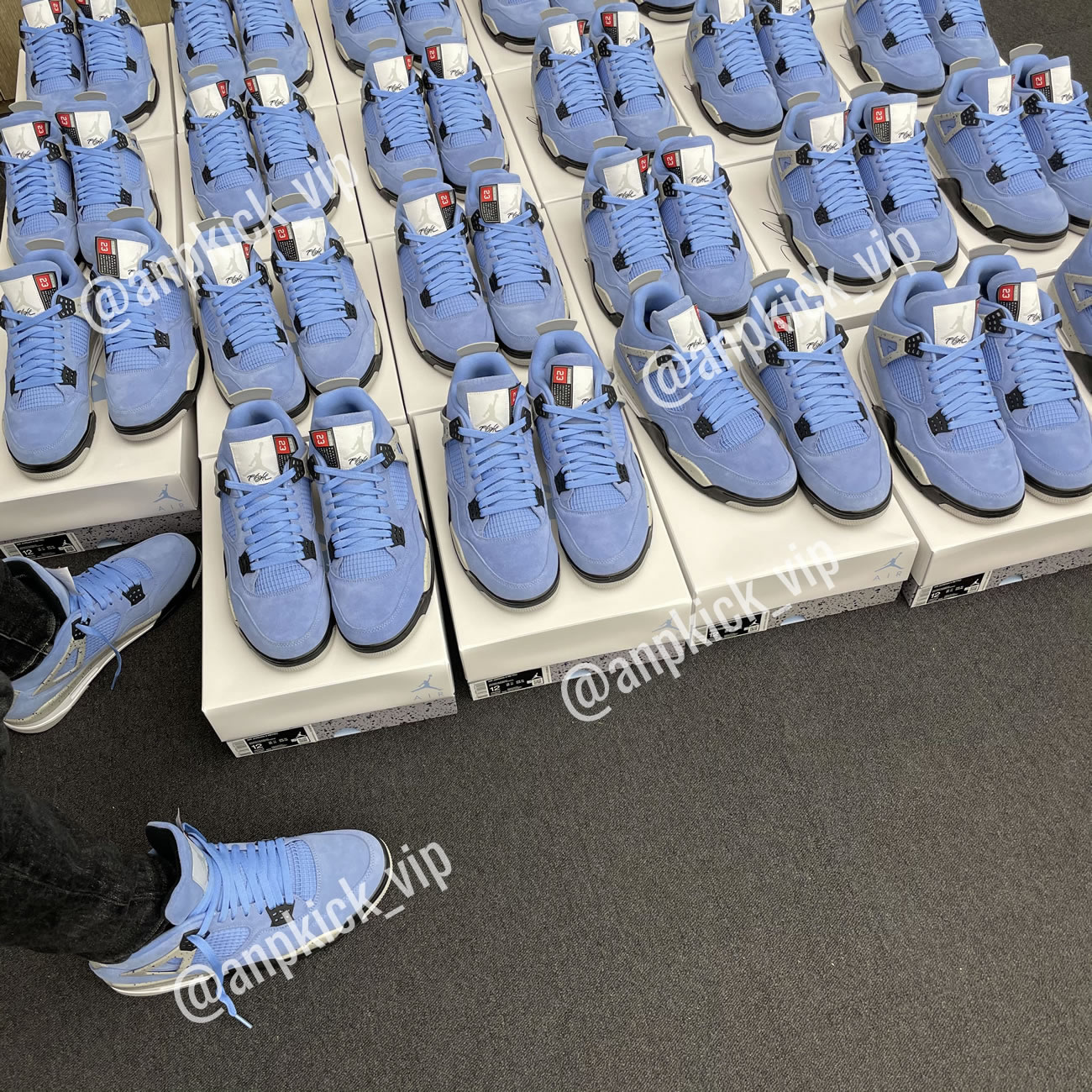 Air Jordan 4 University Blue Unc Anpkick Ct8527 400 (7) - newkick.app