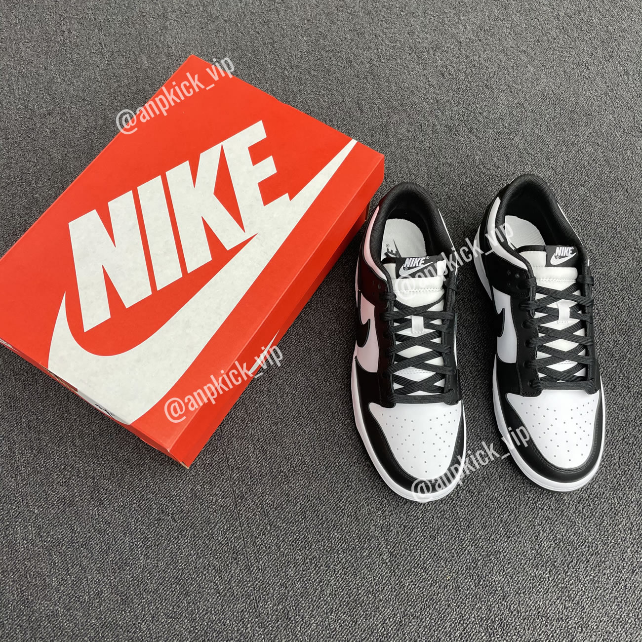 Nike Dunk Low Black White Dd1391 100 (6) - newkick.app