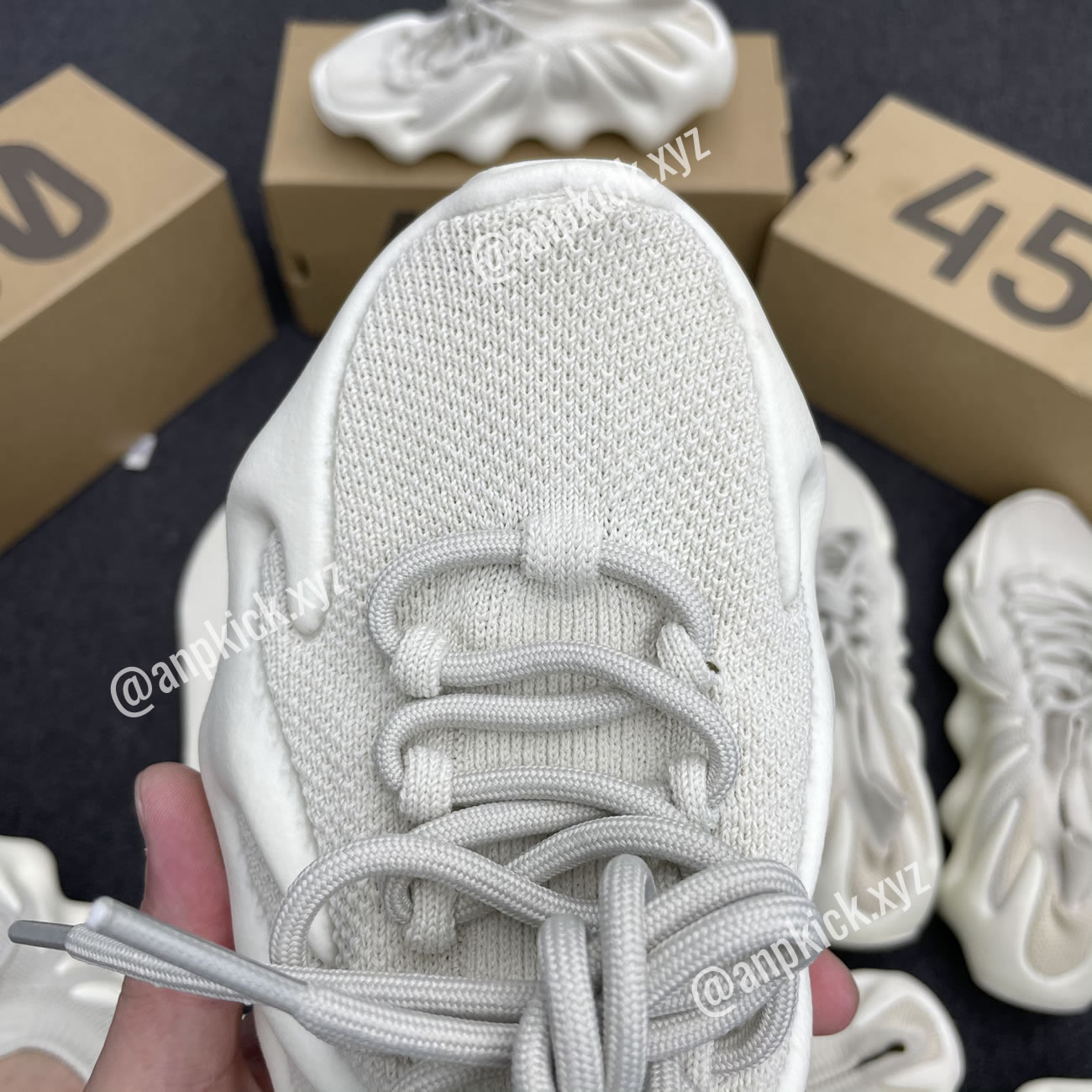 Adidas Yeezy 450 Cloud White Anpkick H68038 (3) - newkick.app