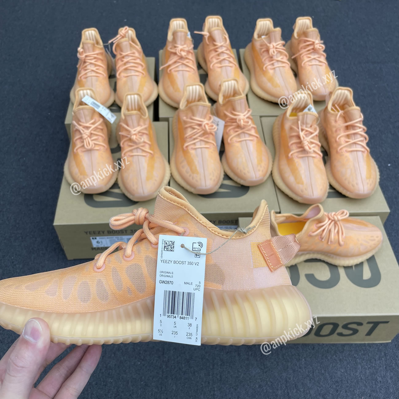 Adidas Yeezy Boost 350 V2 Mono Clay 2021 Anpkick Gw2870 (6) - newkick.app