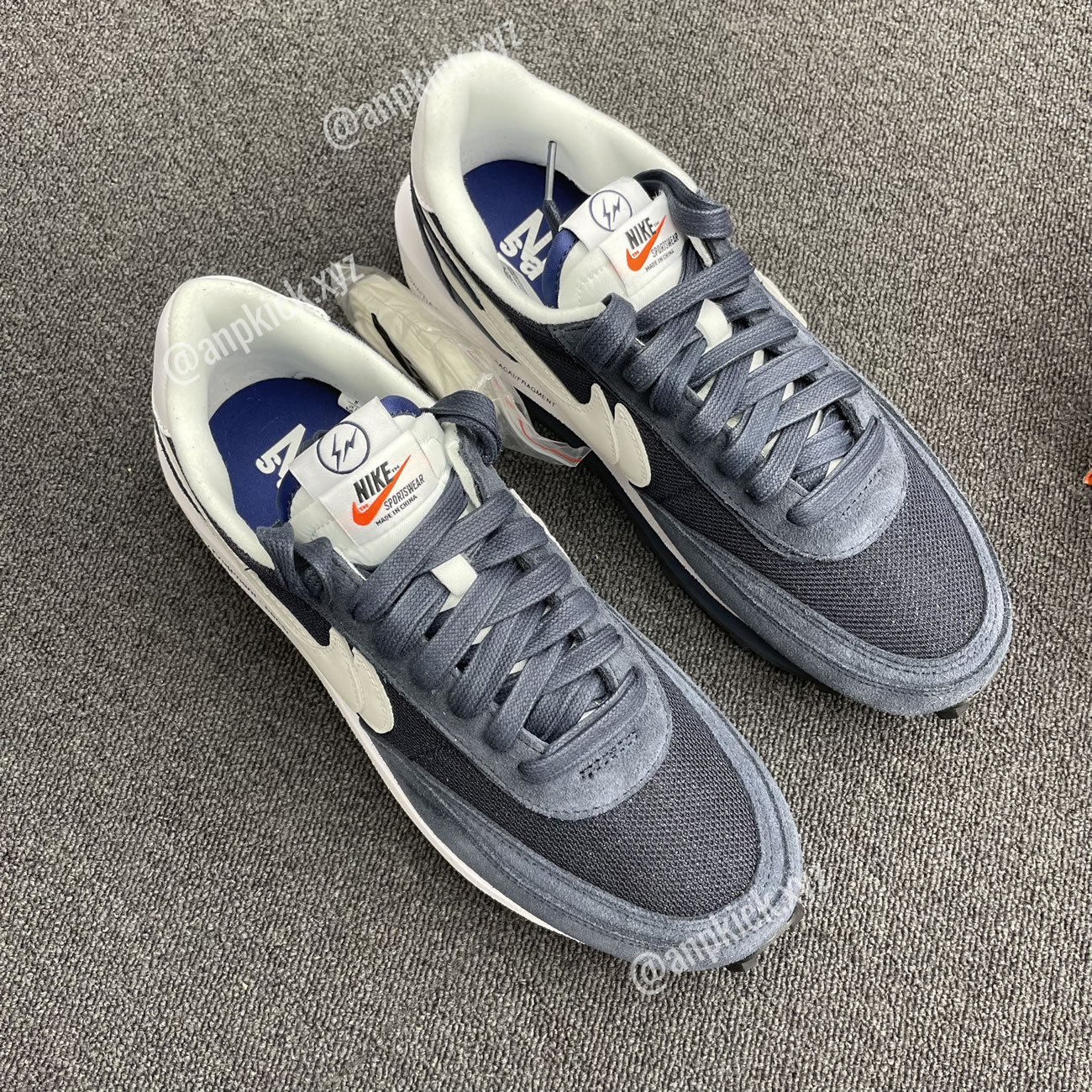 Fragment Design Sacai Nike Ldwaffle Shoes Blue Void Dh2684 400 (4) - newkick.app