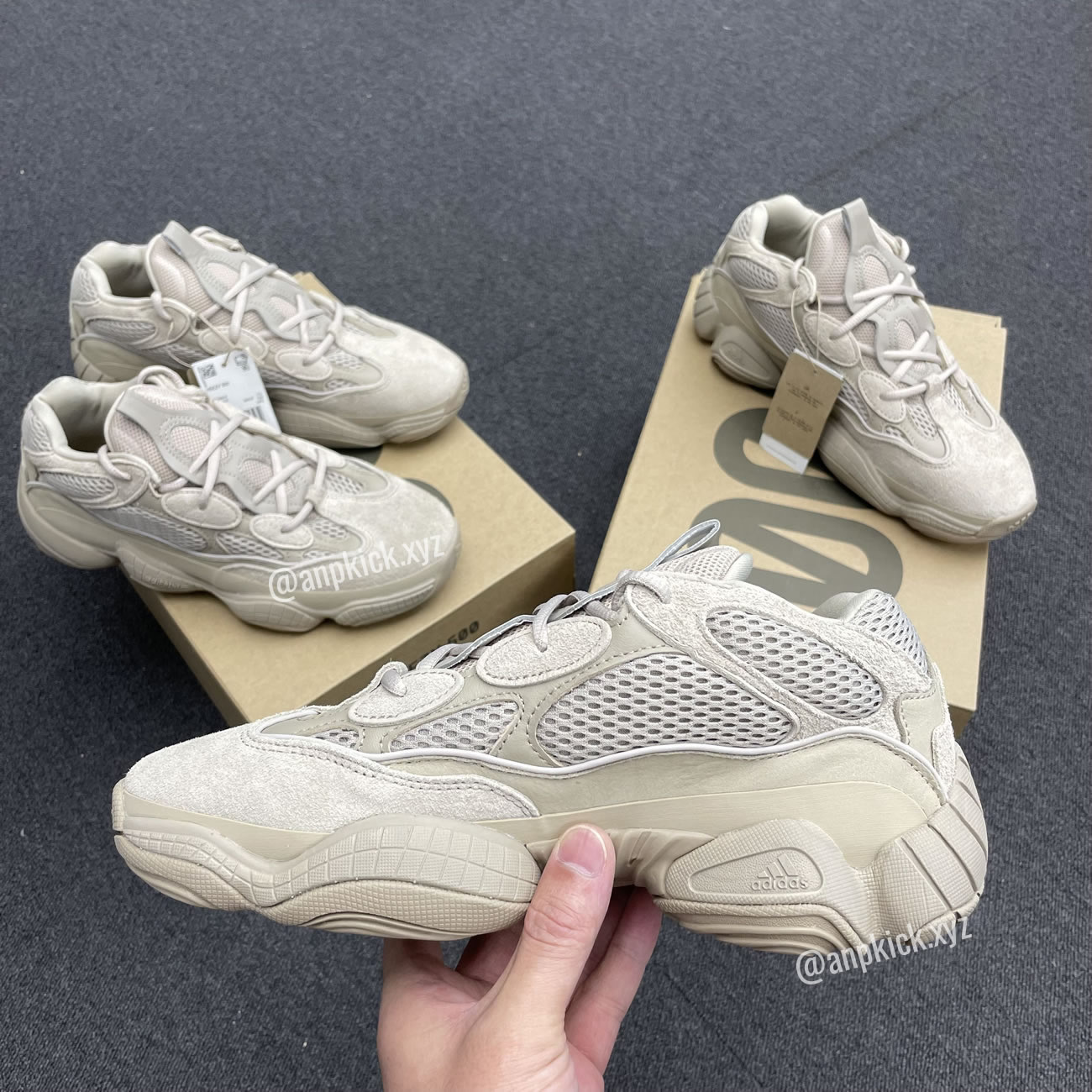 Adidas Yeezy 500 Taupe Light Anpkick Gx3605 (3) - newkick.app