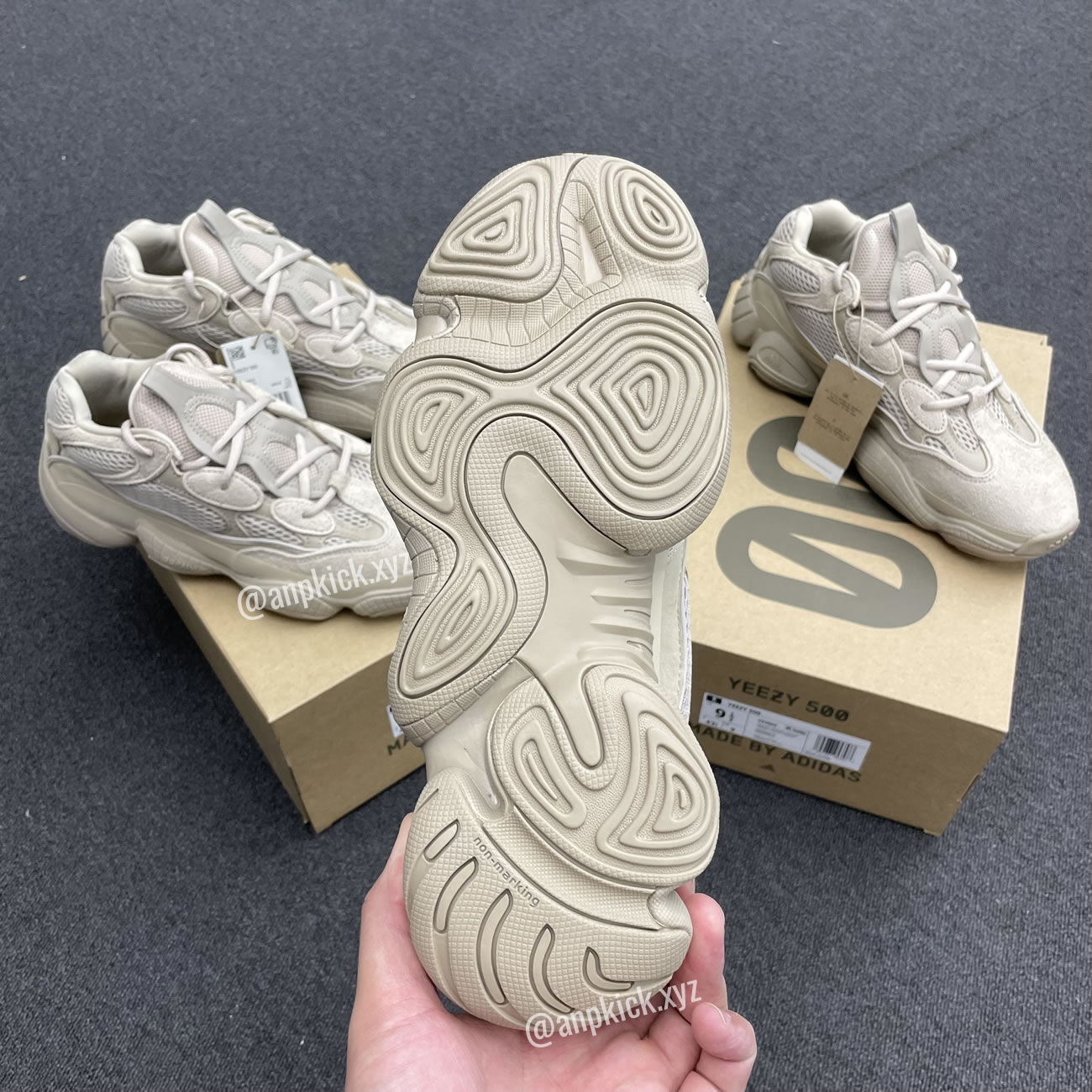 Adidas Yeezy 500 Taupe Light Anpkick Gx3605 (6) - newkick.app