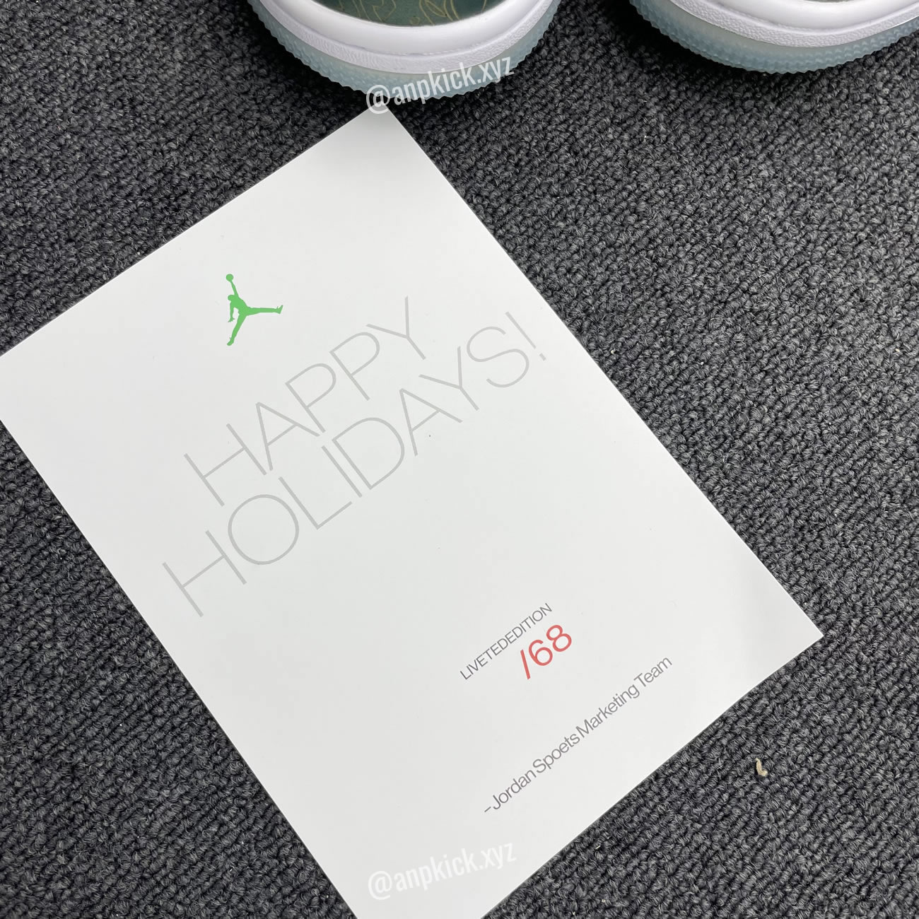 Jalen Ramsey Air Jordan 4 Retro Laser Green Happy Holidays Cw0897 101 (6) - newkick.app