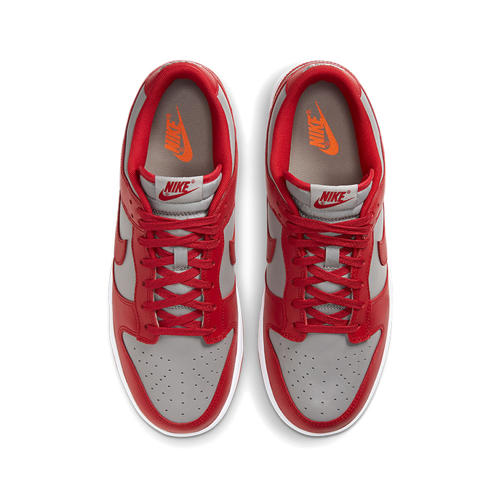 Nike Dunk Low Retro Medium Grey Varsity Red Unlv 2021 Dd1391 002 (4) - newkick.app