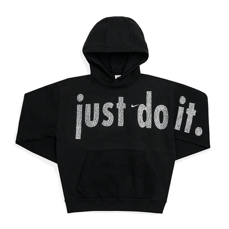 Nike Just Do It Hoodie Black (2) - newkick.app