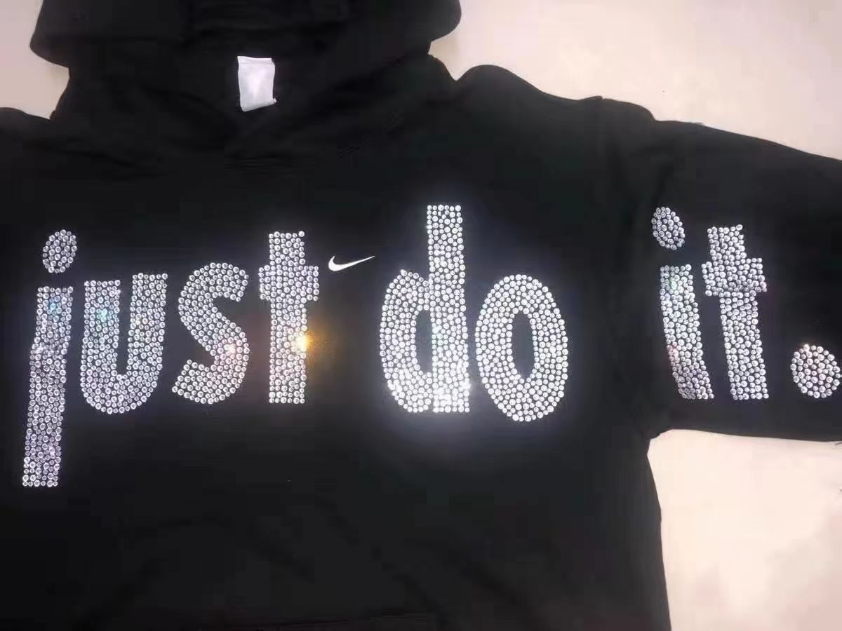 Nike Just Do It Hoodie Black (6) - newkick.app