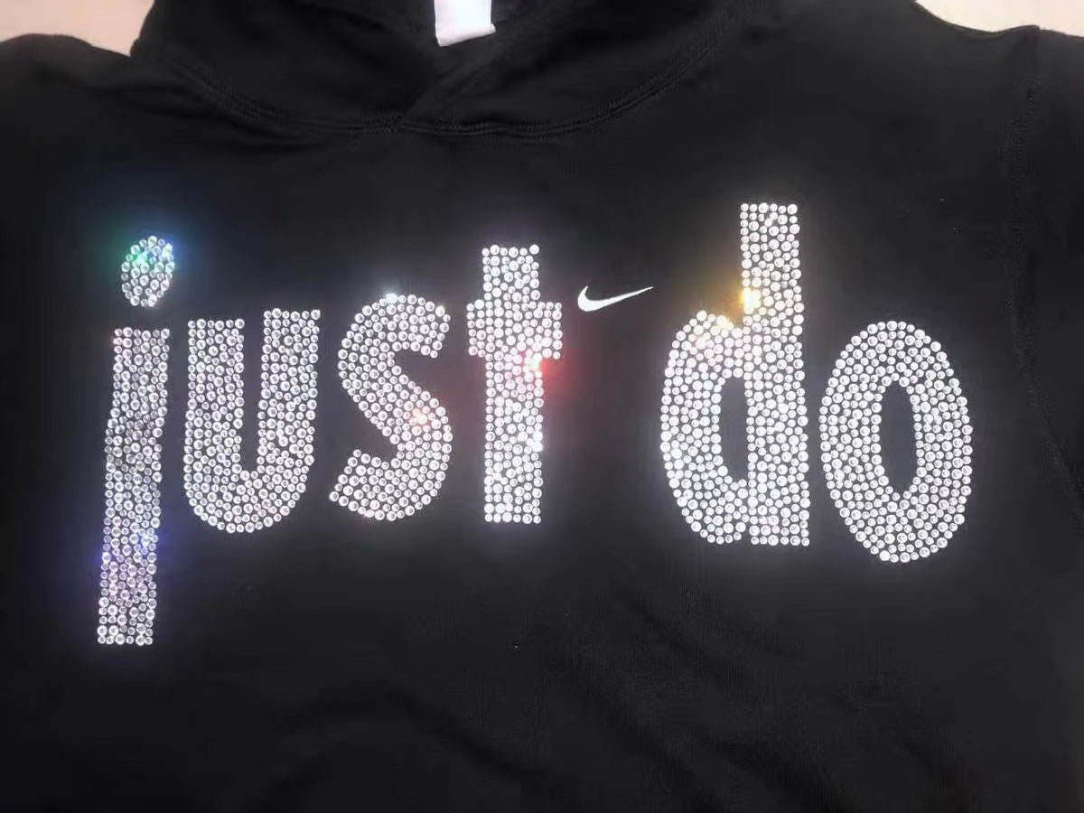 Nike Just Do It Hoodie Black (7) - newkick.app